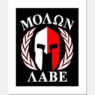 Mod.27 Molon Labe Greek Spartan Posters and Art